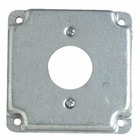 ABB Electrical Box Cover, Square, Steel 581A